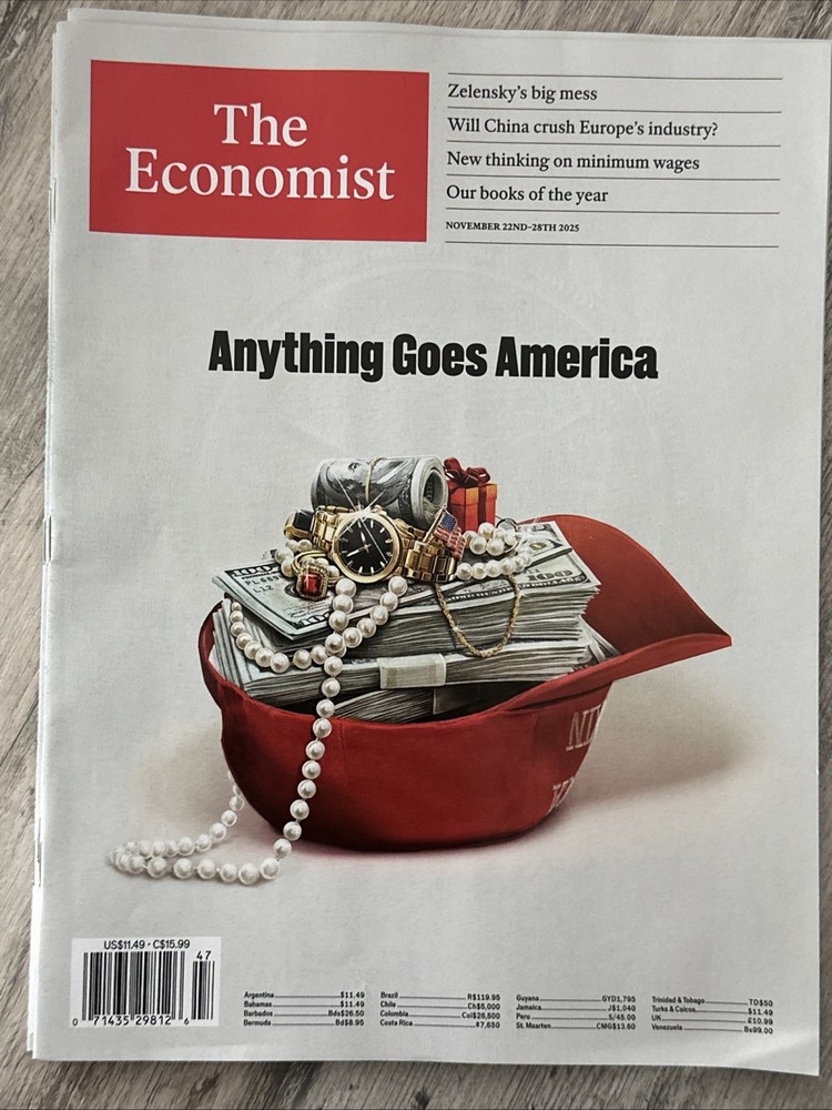 The Economist Magazine Nov 22 – 28th 2025 ANYTHING GOES AMERICA