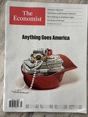 The Economist Magazine Nov 22 – 28th 2025 ANYTHING GOES AMERICA