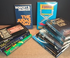 Robert B. Parker hardcover books / drop down list