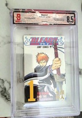 BGS 8.5 bleach. volume 1. first edition first printing 2002. graded manga