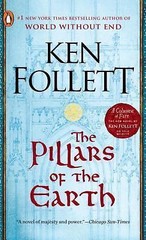 Pillars of the Earth : A Novel by Ken Follett (1990, Mass Market)