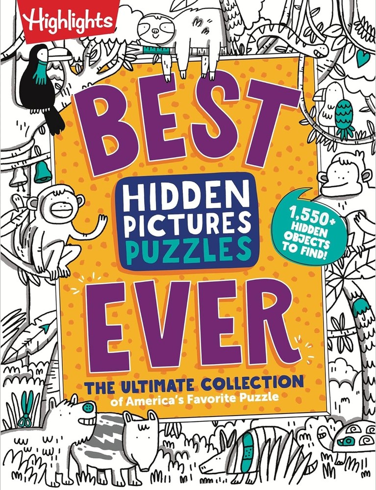 Best Hidden Pictures Puzzles EVER: 144-Page Puzzle Book with Over 1,500 Hidden