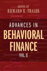 Advances in Behavioral Finance, Volume II by Richard H Thaler: Used