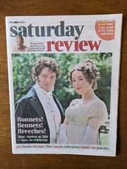 TIMES REVIEW 01-02-2025 COLIN FIRTH as MR DARCY COVER FEATURE Jennifer Ehle