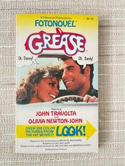Grease Fotonovel Book 1978 Movie 1st Edition John Travolta & Olivia Newton-John