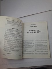 Car Buying Made Easier – Second Edition – Ford Motor Co – 1971 – Softbound Book