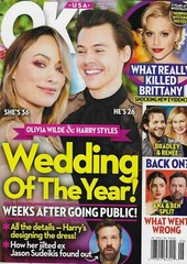 Ok Magazine Harry Styles Olivia Wilde Brittany Murphy Ben Affleck Ana de Armas .