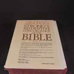 Abingdon Strong’s Exhaustive Concordance of the Bible James Strong Hardcover