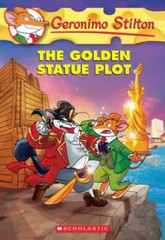 Geronimo Stilton #55: The Golden Statue Plot – Paperback – VERY GOOD