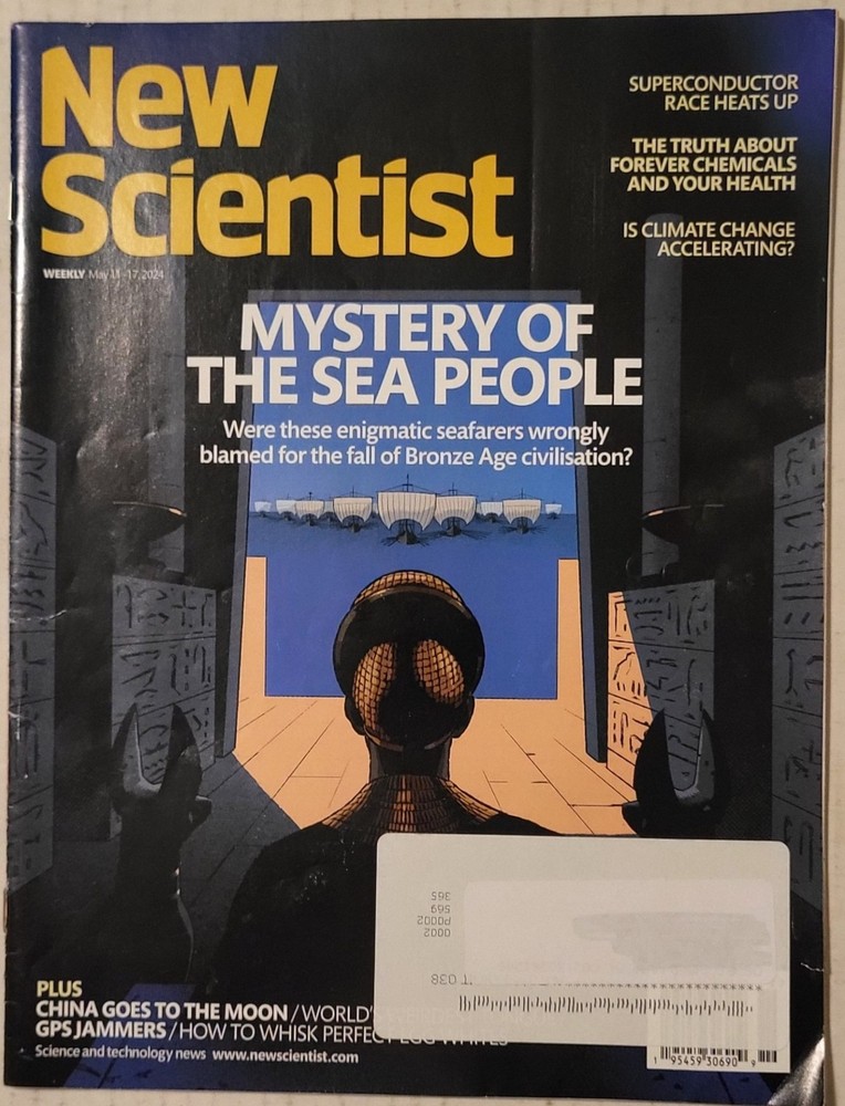 New Scientist Magazine May 11-17 2024 – Mystery of the Sea Peoples