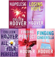Colleen Hoover Hopeless Series 5 Book Collection Set Paperback Fiction Bundle