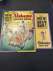 Alabama, Alaska, Arkansas, Conn. 90s Highlights Which Way USA MAPS & BOOKS
