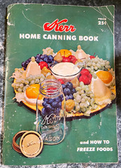 1955 -Kerr Home Canning Book and How to Freeze Foods 56 pages, illustrated, used