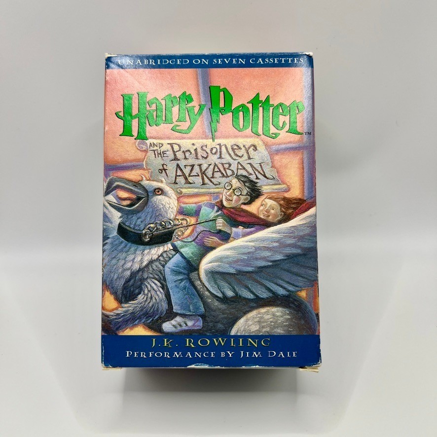 Harry Potter Unabridged – Audiocassette – Audiobook – Narrator Jim Dale – Year 3