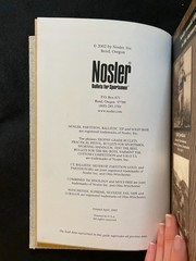 SIGNED “Nosler Reloading Guide Fifth Edition” 2002 (Hardcover) w/ Slipcase