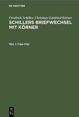 1784-1792 by Friedrich Schiller (German) Hardcover Book