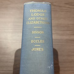 England English Politics Thomas Lodge Other Elizabethans Mayor London 1st 1933