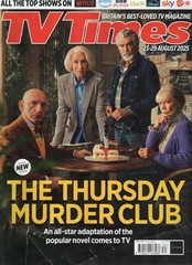 TV Times Mag- 23-29 August 2025 – The Thursday Murder Club