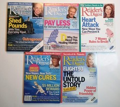 Readers Digest 2002-03 Susan Sarandon, Harrison Ford, Candice Bergen Lot Of 5