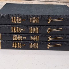 Audels Carpenters And Builders Guide Vol 1 – 4 Complete Set 1948 1949 Printing