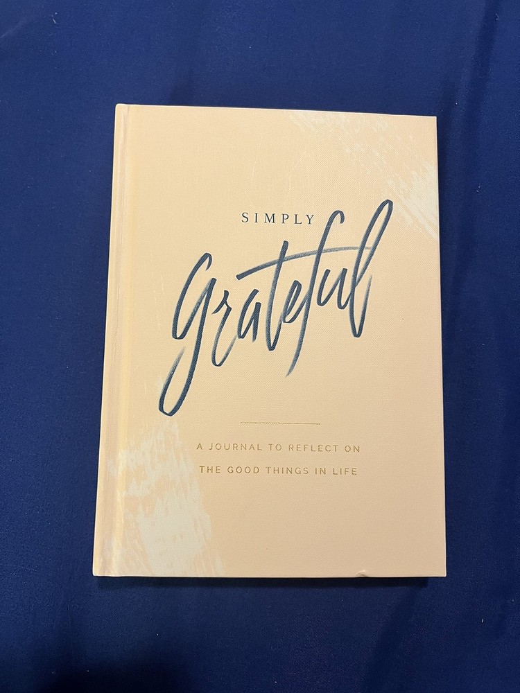 Green Inspired Simply Grateful Journal Multi-Colored