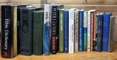 Lot of 18 Religious Books~HB/DJ~Instant Vintage Collection~Resell/Wholesale #296