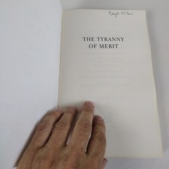 The Tyranny of Merit by Michael Sandel 2020 UK Paperback, 1st edition/1st print