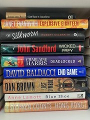 Lot of 15 Pounds Hardcover Fiction Books RANDOM