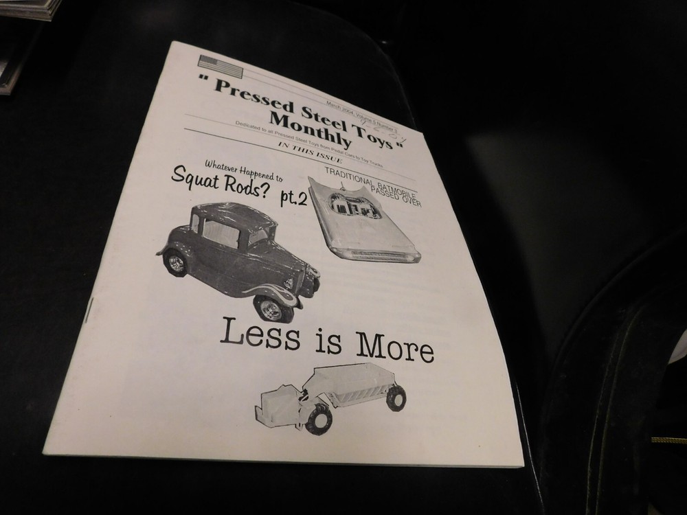Pressed Steel Toys Monthly Magazine March 2004
