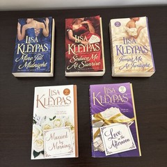 Hathaway 5 Complete Series 1st print/stepbacks Lisa Kleypas Historical Romance