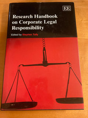 Research Handbook on Corporate Legal on Corporate Legal Responsibility