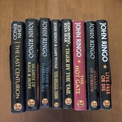 Lot of 9 John Ringo Baen Books All HC/DJ 1st Edition 1st Print Signed Autograph