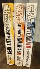 Star Wars Aftermath Trilogy 3 Hardcover Set Lot Aftermath Life Debt Empire’s End