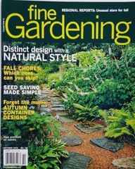Tauton’s Fine Gardening October 2015 Design with Natural Style FREE SHIPPING CB
