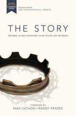 NIV, The Story, Hardcover, Comfort Print: The Bible as One Continuing Sto – GOOD