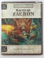 Races of Faerun (Dungeons & Dragons d20 3.0 Fantasy Roleplaying, Forgotten Realm