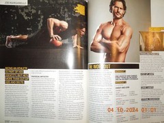 JOE MANGANIELLO muscle & fitness BIKINI SPECIAL arnold MARK TEIXEIRA erin stern