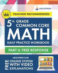 5th Grade Common Core Math: Daily – Paperback, by Brothers Argo – Acceptable w