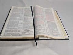 Holy Bible New Living Translation by Tyndale, Black Bonded Leather, 2004