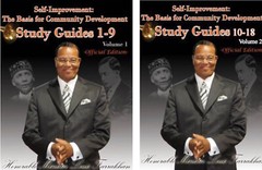 NATION OF ISLAM Self Improvement Study Guides Complete Book set Vol 1 & 2