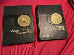 Logan County Oklahoma 1889 to 1977 Volume 1 and 2 History Genealogy Book