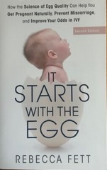 IT STARTS WITH THE EGG~ REBECCA FETT ~ SOFT COVER ~ NEW