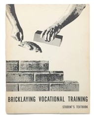 Bricklaying Vocational Training Student’s Textbook By William York Harry Plummer