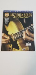 Hal Leonard Jazz-Rock Solos for Guitar SC Book No CD HL00695449 40 pages