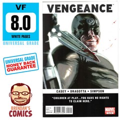 VENGEANCE #2 VF 8.0 KEY 2nd Ms America Chavez BULLSEYE Cover MARVEL Miss 2011