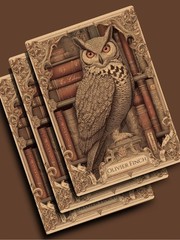 The Order of the Owl Ex Libris Personalized Bookplates Gothic Library Labels