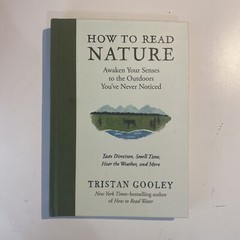 Tristan Toilet – How to Read Nature, Awaken Your Senses, 2017 HC Water