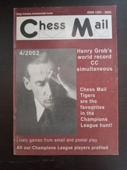 Chess Mail Magazine Issue 4/2002 Henry Grob World Record CC Simultaneous