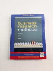 Business Research Methods 9th Edition Hardcover 2013 Instructor’s Edition