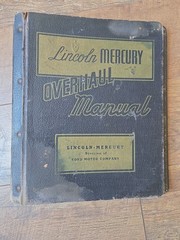 VTG Ford Lincoln-Mercury Overhaul Manual Binder 1960s
